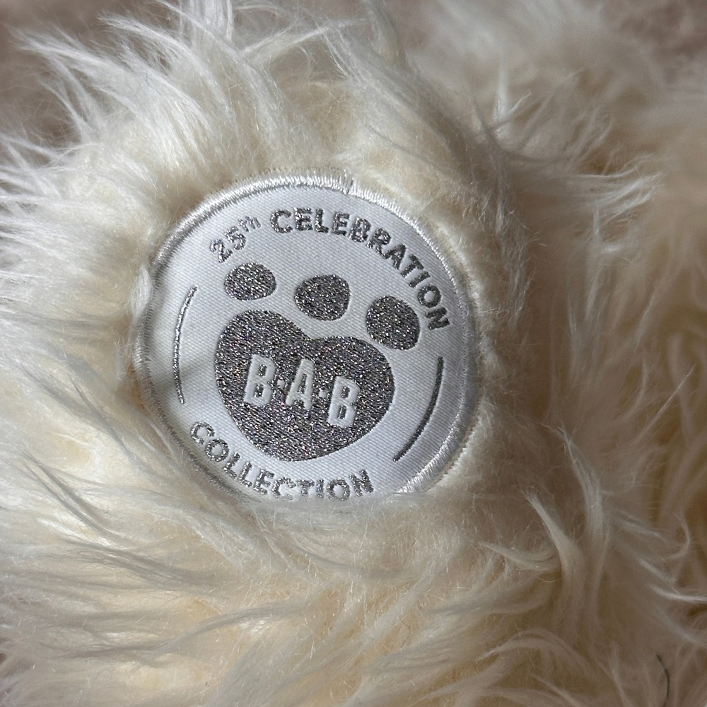 Build-A-Bear 25th Celebration Collection 1997 Polar Bear White Shaggy Plush 2022 - Picture 4 of 8